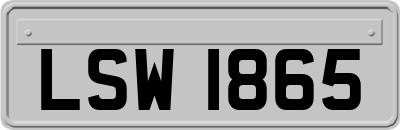 LSW1865