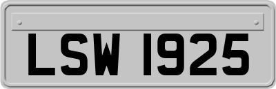 LSW1925
