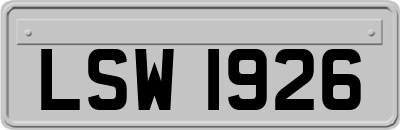 LSW1926