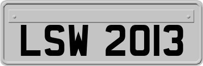 LSW2013
