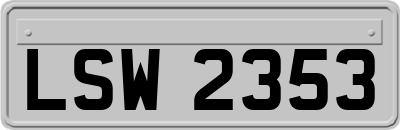 LSW2353