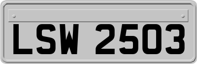 LSW2503