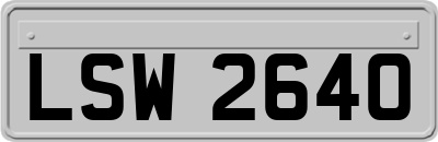 LSW2640