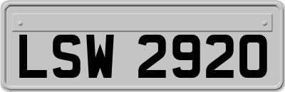 LSW2920
