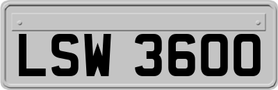 LSW3600