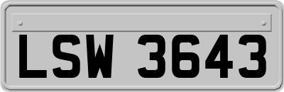 LSW3643