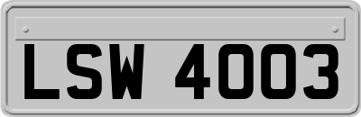 LSW4003