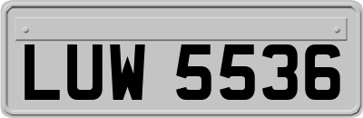 LUW5536