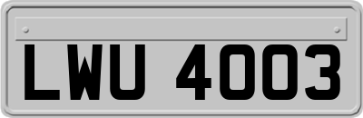 LWU4003