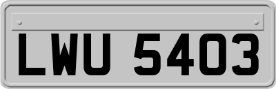 LWU5403