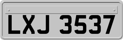 LXJ3537
