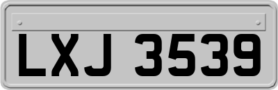 LXJ3539