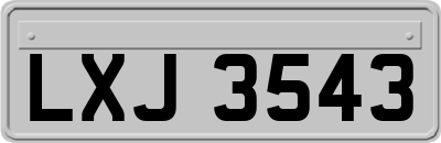 LXJ3543