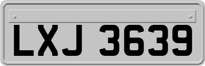 LXJ3639