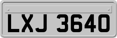 LXJ3640
