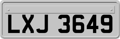 LXJ3649
