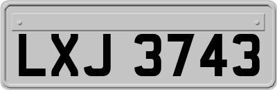 LXJ3743