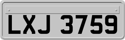 LXJ3759