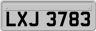 LXJ3783