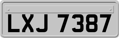 LXJ7387