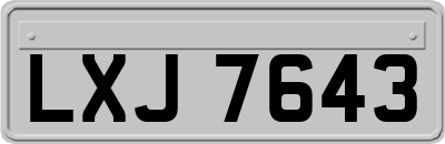LXJ7643