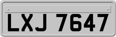 LXJ7647