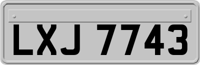 LXJ7743