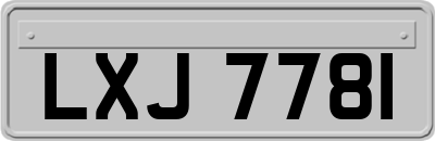LXJ7781