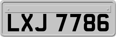 LXJ7786