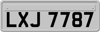 LXJ7787