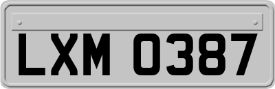 LXM0387