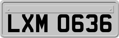 LXM0636