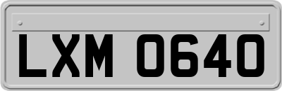 LXM0640