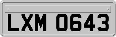LXM0643