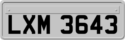 LXM3643