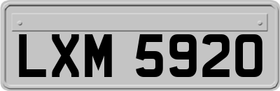 LXM5920