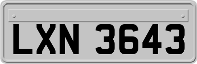 LXN3643