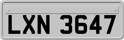 LXN3647