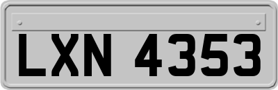 LXN4353