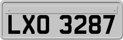 LXO3287