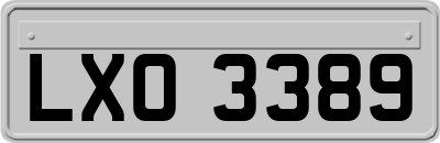 LXO3389