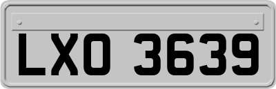LXO3639