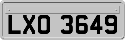 LXO3649