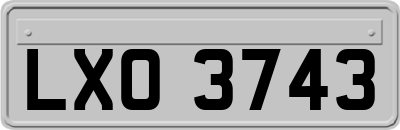 LXO3743