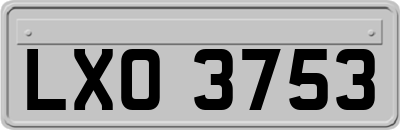 LXO3753