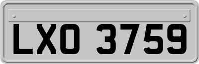 LXO3759