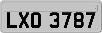 LXO3787
