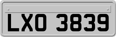 LXO3839
