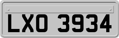LXO3934