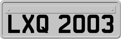 LXQ2003